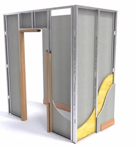 Drylining and joinery works on an internal fit-out project